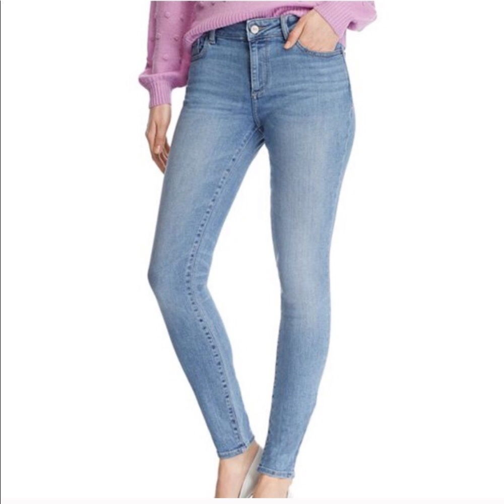 DL1961 Florence Mid Rise Skinny Jeans Bishop Light